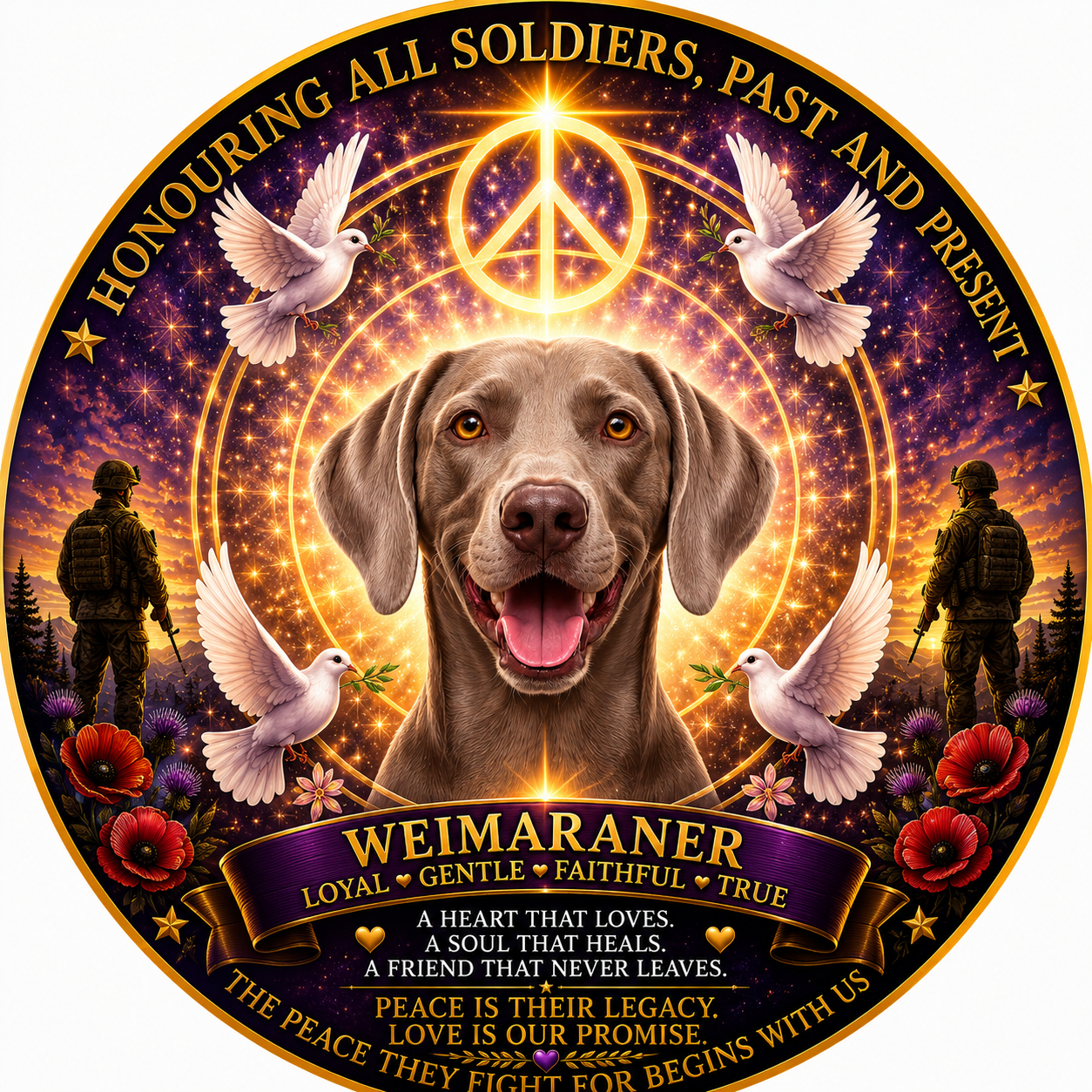 Weimaraner artwork